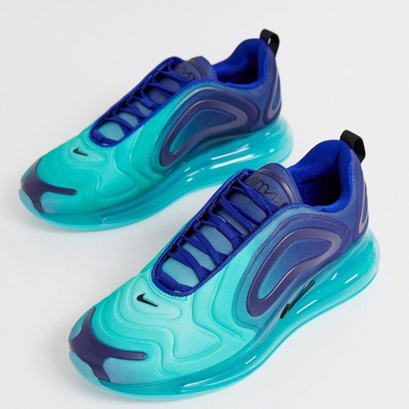 SALE NWT NIKE Air Max 720 Blue Jade - Picture 7 of 8